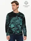 Мужской лонгслив базовый / two skulls (P007_P004ooo1974803, P004ooo1974803)
