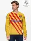 Мужской лонгслив базовый / Messi 4-th kit 19-20 (P007_P004ooo1973867, P004ooo1973867)