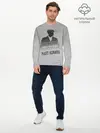 Мужской лонгслив базовый / Острые козырьки (P007_P004ooo1977667, P004ooo1977667)