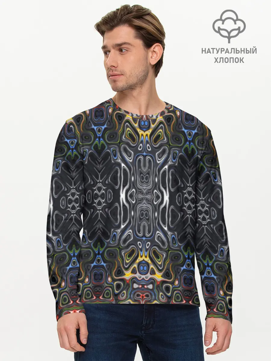 Мужской лонгслив базовый / lawnge (P007_P004ooo1980437, P004ooo1980437)