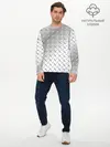 Мужской лонгслив базовый / Рифлёный металл (P007_P004ooo1985665, P004ooo1985665)