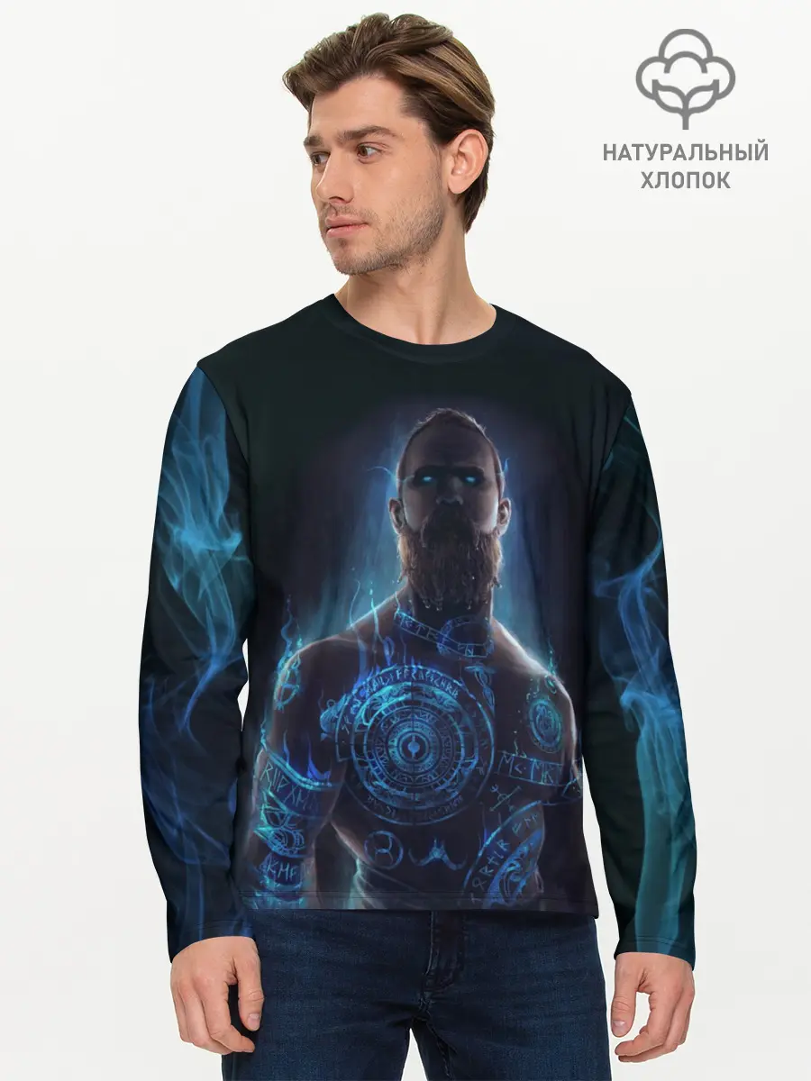 Мужской лонгслив базовый / Baldur (P007_P004ooo1986645, P004ooo1986645)