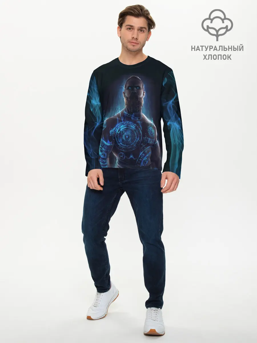 Мужской лонгслив базовый / Baldur (P007_P004ooo1986645, P004ooo1986645)