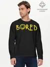Мужской лонгслив базовый / Sherlock Bored (P007_P004ooo1988083, P004ooo1988083)