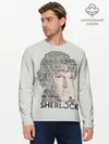 Мужской лонгслив базовый / SHERLOCK | ШЕРЛОК (P007_P004ooo1988087, P004ooo1988087)