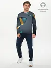 Мужской лонгслив базовый / MASS EFFECT N7 | МАСС ЭФФЕКТ Н7 (P007_P004ooo1989071, P004ooo1989071)
