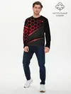 Мужской лонгслив базовый / Mass Effect N7 (P007_P004ooo1989163, P004ooo1989163)