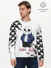 Мужской лонгслив базовый / UNDERTALE (P007_P004ooo1991559, P004ooo1991559)