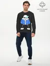 Мужской лонгслив базовый / UNDERTALE (P007_P004ooo1992729, P004ooo1992729)