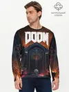 Мужской лонгслив базовый / DOOM - Hellgate (P007_P004ooo1995387, P004ooo1995387)