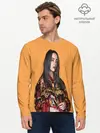 Мужской лонгслив базовый / Billie eilish (P007_P004ooo1997883, P004ooo1997883)