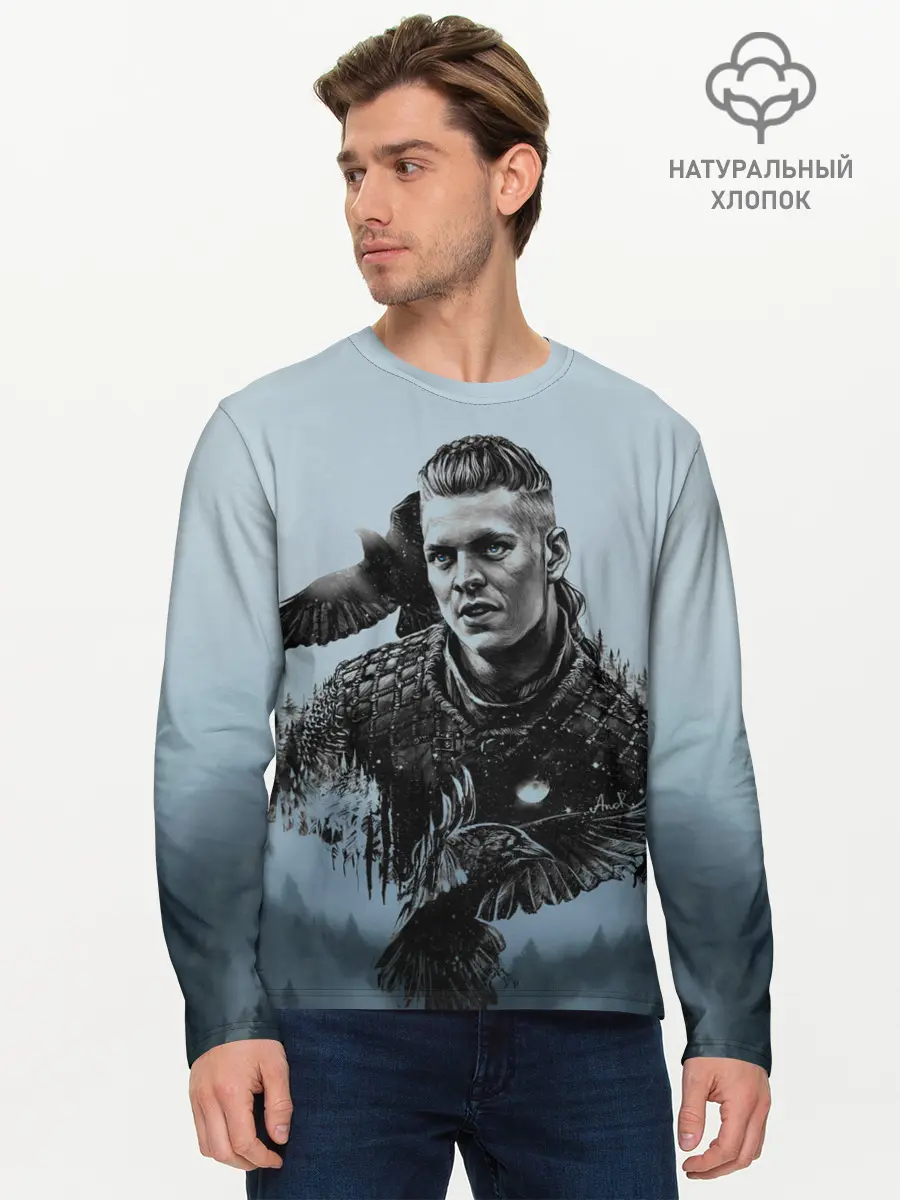 Мужской лонгслив базовый / vikings (P007_P004ooo2000707, P004ooo2000707)