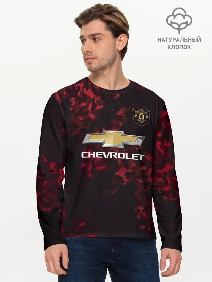 Мужской лонгслив базовый / Rashford Manchester United (P007_P004ooo2001701, P004ooo2001701)