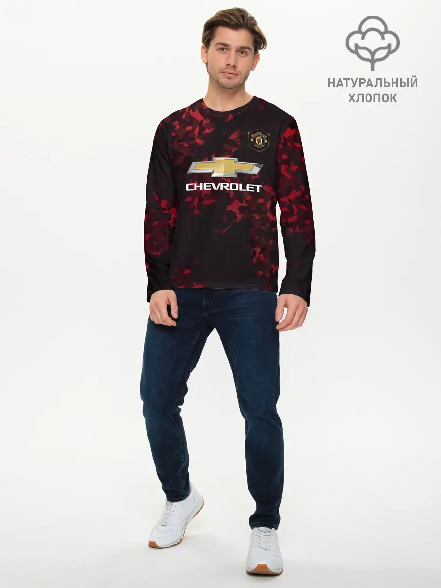 Мужской лонгслив базовый / Rashford Manchester United (P007_P004ooo2001701, P004ooo2001701)