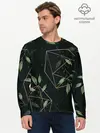 Мужской лонгслив базовый / Геометрия в природе (P007_P004ooo2002743, P004ooo2002743)