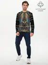 Мужской лонгслив базовый / Неоновое свечение (P007_P004ooo2003979, P004ooo2003979)