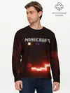 Мужской лонгслив базовый / MINECRAFT (P007_P004ooo2003427, P004ooo2003427)