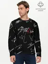 Мужской лонгслив базовый / STRAY KIDS (P007_P004ooo2005291, P004ooo2005291)
