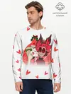 Мужской лонгслив базовый / ОТЕЛЬ ХАЗБИН НОВОГОДНИЙ (P007_P004ooo2005375, P004ooo2005375)