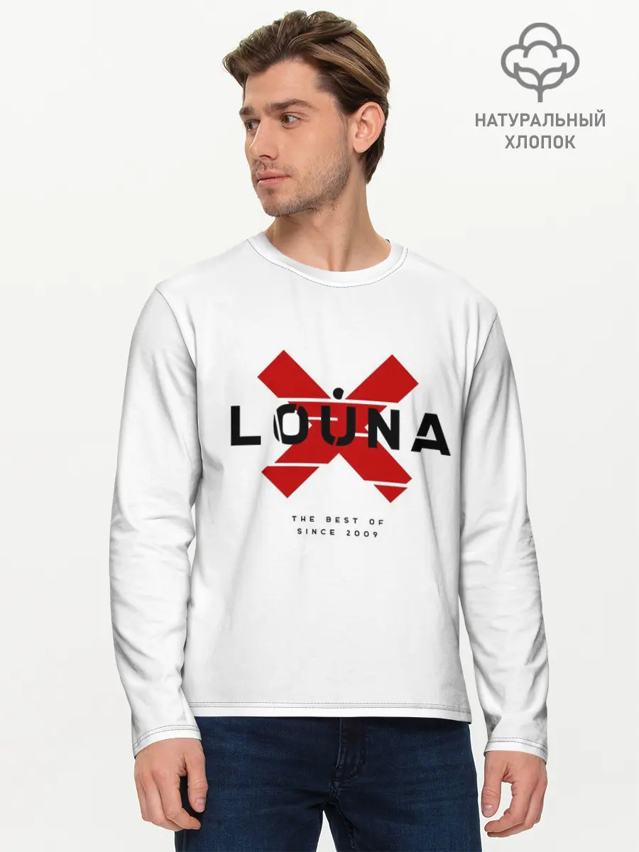 Мужской лонгслив базовый / Louna (P007_P004ooo2005873, P004ooo2005873)
