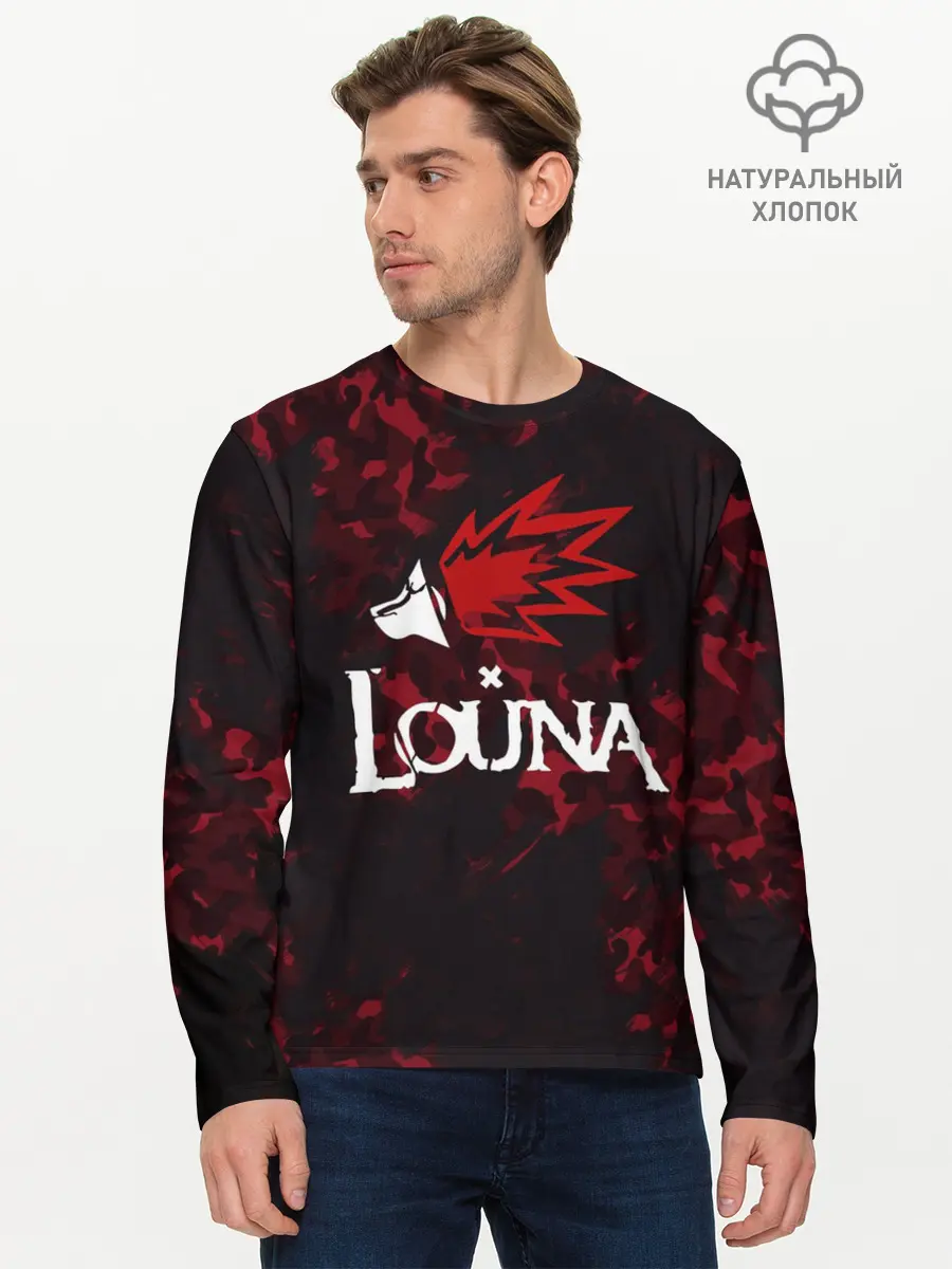 Мужской лонгслив базовый / Louna (P007_P004ooo2005967, P004ooo2005967)