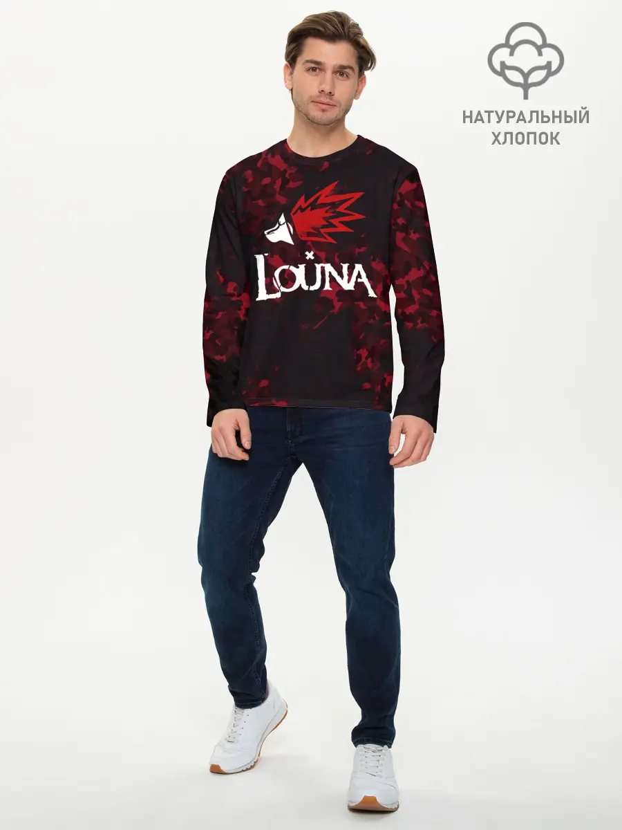Мужской лонгслив базовый / Louna (P007_P004ooo2005967, P004ooo2005967)