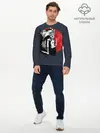 Мужской лонгслив базовый / Принцесса Мононоке (P007_P004ooo2004715, P004ooo2004715)