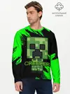 Мужской лонгслив базовый / MINECRAFT CREEPER (P007_P004ooo2006077, P004ooo2006077)