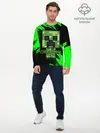 Мужской лонгслив базовый / MINECRAFT CREEPER (P007_P004ooo2006077, P004ooo2006077)