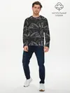 Мужской лонгслив базовый / кони (P007_P004ooo2009157, P004ooo2009157)