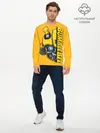 Мужской лонгслив базовый / Transformers Bumblebee (P007_P004ooo2009255, P004ooo2009255)
