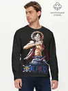Мужской лонгслив базовый / лайк One Piece (P007_P004ooo2010253, P004ooo2010253)