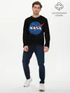 Мужской лонгслив базовый / NASA Краски (P007_P004ooo2010221, P004ooo2010221)