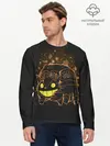 Мужской лонгслив базовый / My Neighbor Totoro оранжевый кот (P007_P004ooo2012817, P004ooo2012817)