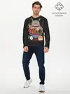 Мужской лонгслив базовый / Голодный Тоторо (P007_P004ooo2012897, P004ooo2012897)