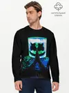 Мужской лонгслив базовый / Marshmello (P007_P004ooo2013845, P004ooo2013845)