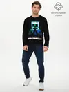 Мужской лонгслив базовый / Marshmello (P007_P004ooo2013843, P004ooo2013843)
