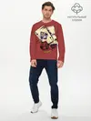 Мужской лонгслив базовый / Карты One Piece (P007_P004ooo2012987, P004ooo2012987)