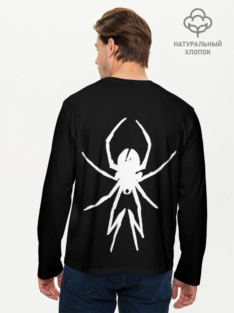 Мужской лонгслив базовый / My Chemical Romance spider (P007_P004ooo2017697, P004ooo2017697)