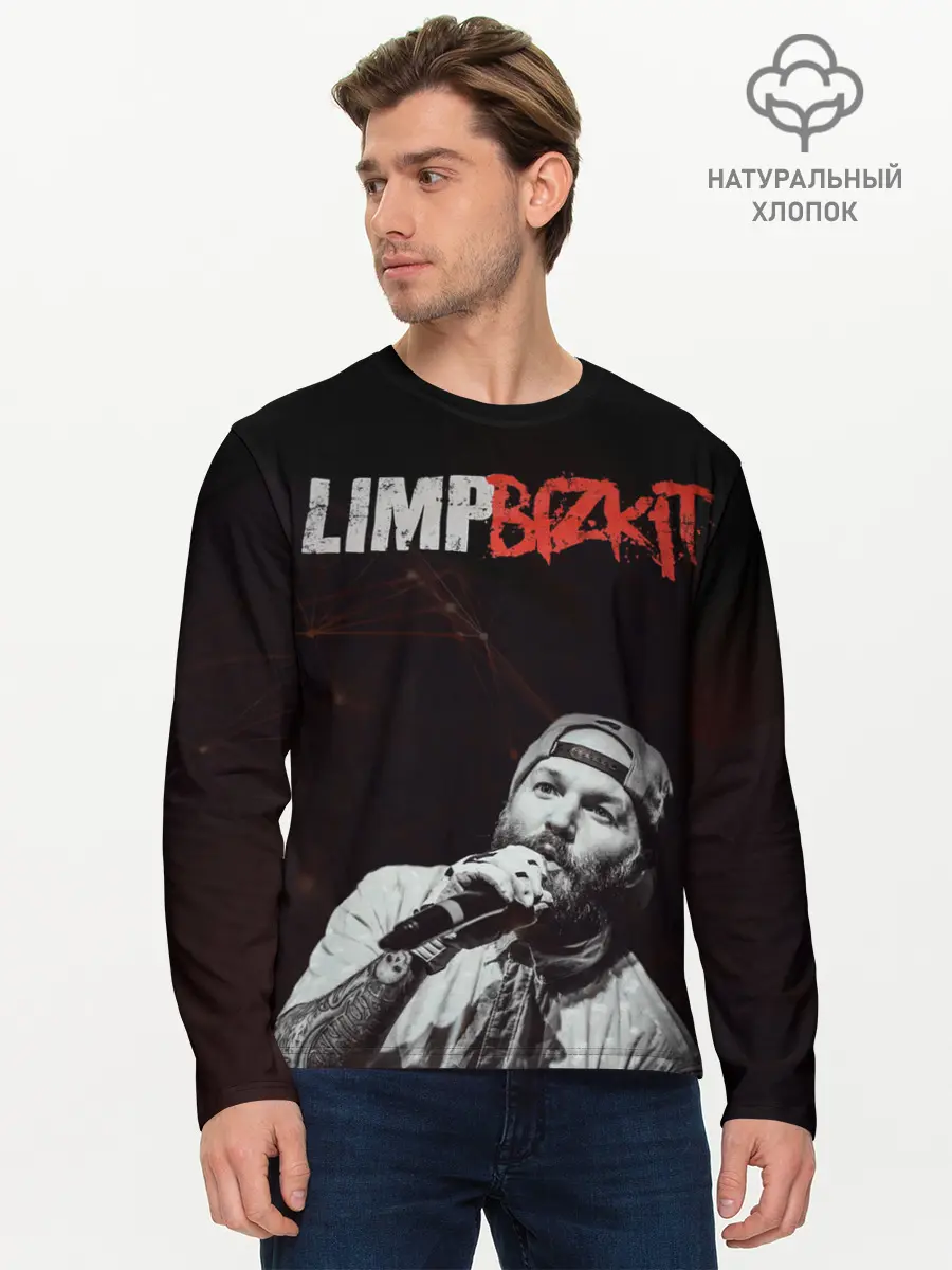 Мужской лонгслив базовый / Limp Bizkit (P007_P004ooo2020777, P004ooo2020777)