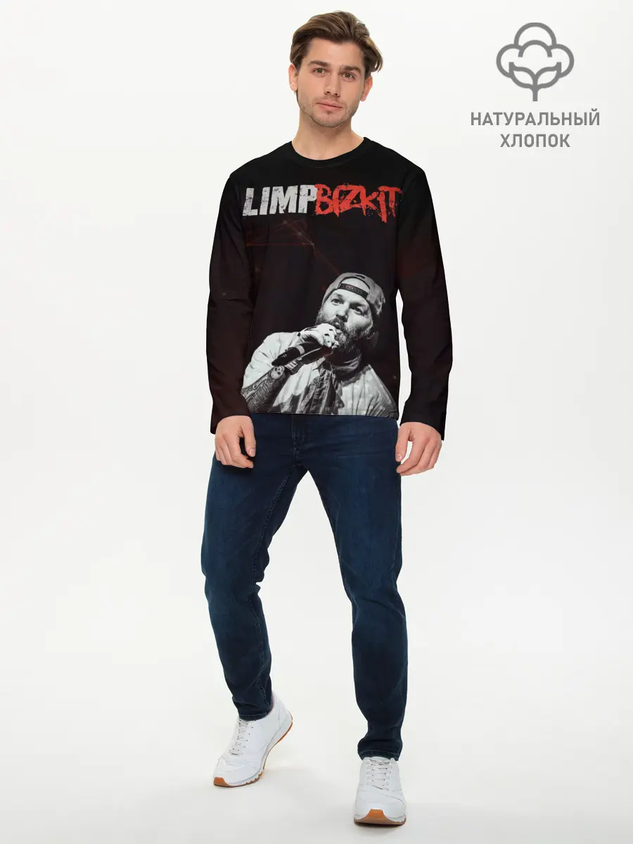 Мужской лонгслив базовый / Limp Bizkit (P007_P004ooo2020777, P004ooo2020777)