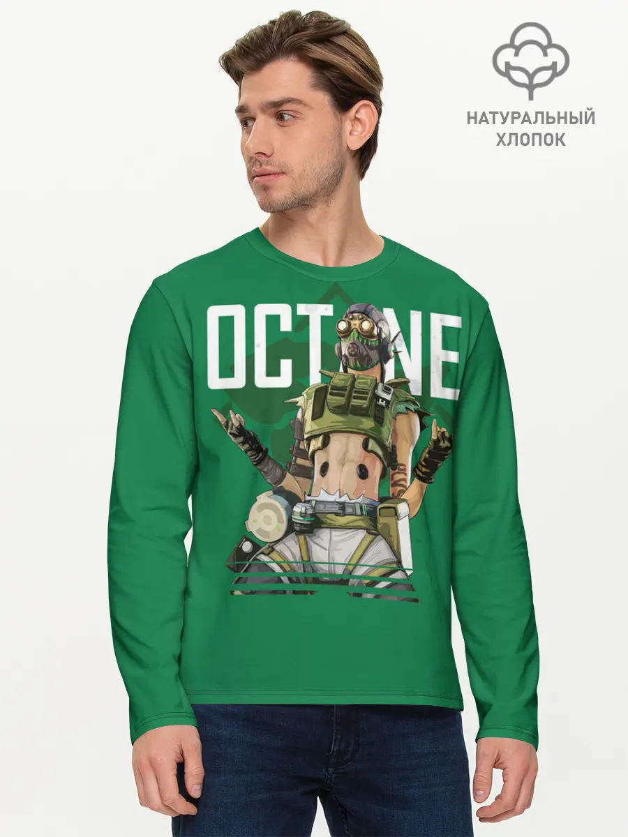Мужской лонгслив базовый / Apex Legends (P007_P004ooo2021555, P004ooo2021555)