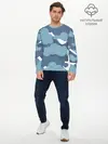 Мужской лонгслив базовый / Небо над Китаем (P007_P004ooo2024255, P004ooo2024255)