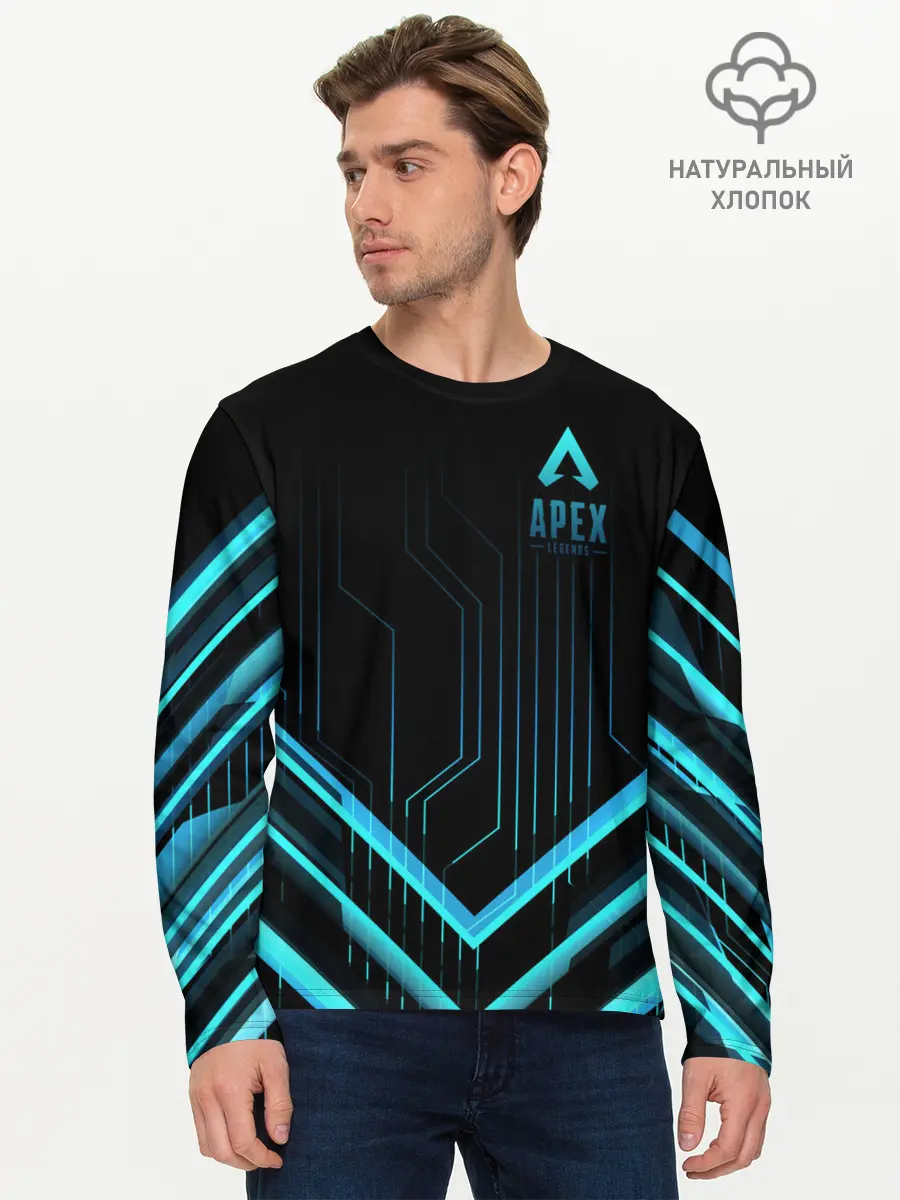 Мужской лонгслив базовый / Apex Legends (P007_P004ooo2030631, P004ooo2030631)