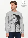 Мужской лонгслив базовый / Ariana Grande (P007_P004ooo2032479, P004ooo2032479)