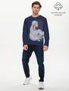 Мужской лонгслив базовый / Ariana Grande (P007_P004ooo2032679, P004ooo2032679)