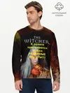 Мужской лонгслив базовый / Ведьмаку заплатите (P007_P004ooo2032843, P004ooo2032843)