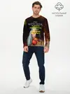 Мужской лонгслив базовый / Ведьмаку заплатите (P007_P004ooo2032843, P004ooo2032843)