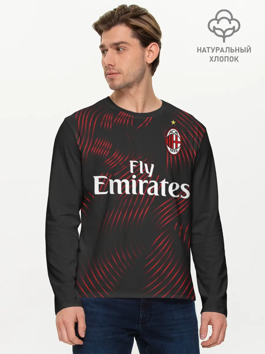 Мужской лонгслив базовый / Ibrahimovic third 19-20 (P007_P004ooo2032983, P004ooo2032983)