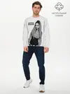 Мужской лонгслив базовый / Ariana Grande (P007_P004ooo2029247, P004ooo2029247)